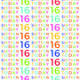 16th Birthday Wrapping Paper Set, thumbnail 6 of 8