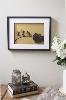 A Big Adventure Framed Fairy Papercut Picture, 5 of 10