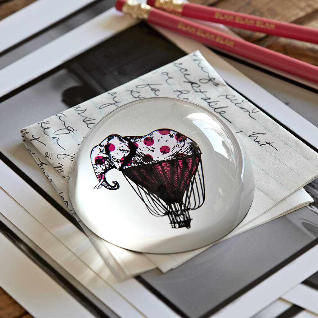 Glass Paperweight By Life of Riley