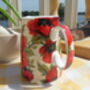 Cream Jug In Red Poppy Design, thumbnail 4 of 6