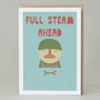 'Full Steam Ahead' Card, thumbnail 2 of 3