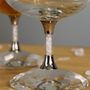 Pair Of Brandy Glasses Filled With Swarovski Crystals, thumbnail 2 of 3