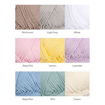 Spring Jumper Easy Knitting Kit Cotton Collection, 7 of 8