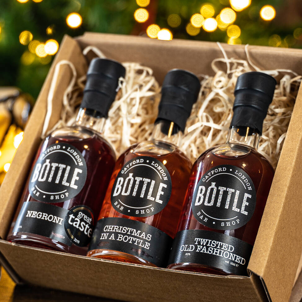 Personalised Christmas Cocktail Gift Set, 1 of 3