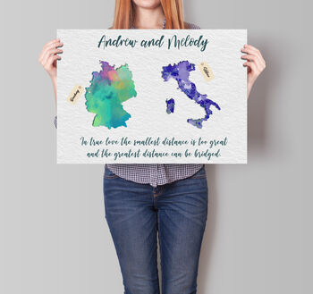 Personalised Custom Travel Love Map, 3 of 5