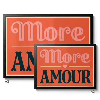 More Amour Giclée Print, 7 of 9