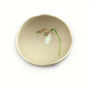 Snowdrop Porcelain Decorative Bowl Mothers Day Gift, thumbnail 3 of 5