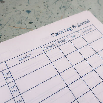 Angler’s Fishing Log Book | 59 Trips, 3 of 8