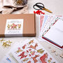 Diy Make Your Own Christmas Greeting Card Making Kit With Elves, thumbnail 1 of 11