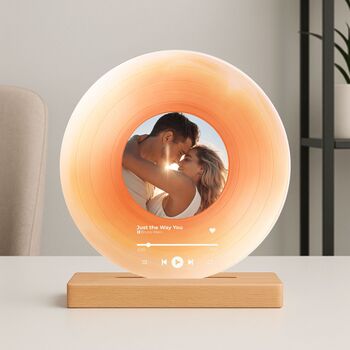 Personalised Music Plaque With Photo Printed, 7 of 11