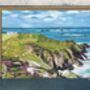 Lands End Cornwall Coastal Card, thumbnail 1 of 3