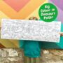 Personalised Big Dinosaur Colour In Poster, thumbnail 1 of 3