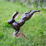 Small Bounding Hare With Base, thumbnail 1 of 3