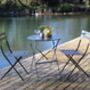 Small Bistro Set In Carbon, thumbnail 1 of 3