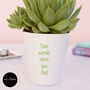 Rainbow Child's Personalised Plant Pot With Seeds, thumbnail 3 of 7