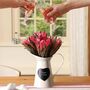 Personalised Heart Vase Wedding Anniversary Gift, thumbnail 1 of 8