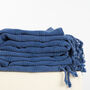Cotton Beach Towel And Carrier Strap Gift For Mothers, thumbnail 2 of 9