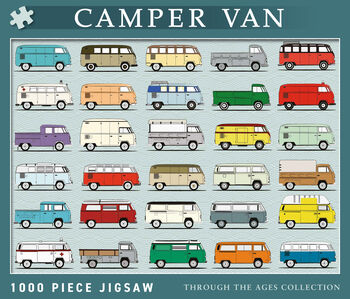 1000 Piece Iconic Campervan Puzzle, 3 of 3