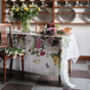Soft Linen Tablecloth | Blossom Garden | 145x220cm, thumbnail 2 of 5