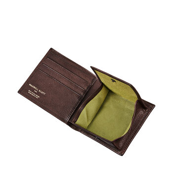 Leather Wallet With Coin Pouch 'Ticciano Soft Grain', 6 of 12
