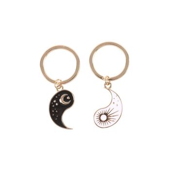 Best Friend Keyrings Set Yin Yang, 4 of 4