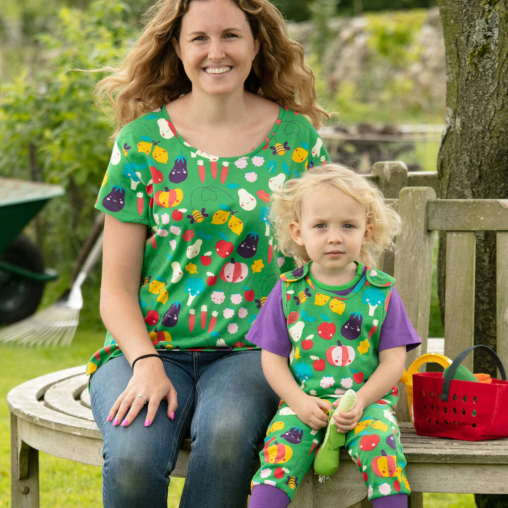 Women's Green Grow Your Own T Shirt By Piccalilly | notonthehighstreet.com