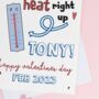 Personalised Funny Thermometer Valentine's Day Card, thumbnail 4 of 6