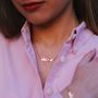London Skyline Necklace Rose Or Gold Plated 925 Silver, thumbnail 4 of 9