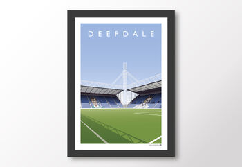 Preston Deepdale Alan Kelly Town End Poster, 8 of 8