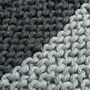 Beginners Striped Blanket Knitting Kit, thumbnail 5 of 6