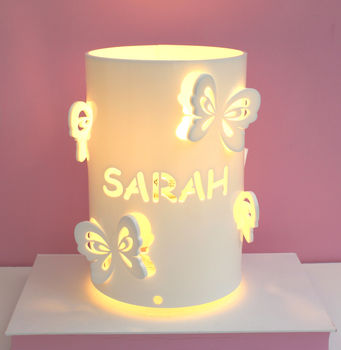 Personalised Butterfly Table Lamp, 8 of 12