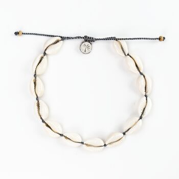 Livadi Cowrie Shell Anklet, 7 of 8