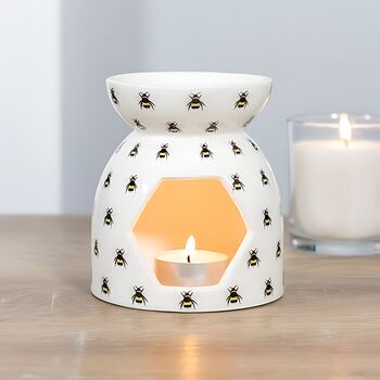 All Over Bee Ceramic Oil Burner, 4 of 5