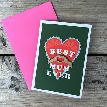 Best Mum Ever Card, 5 of 6