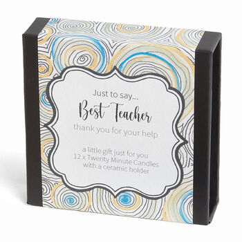 Just To Say Thank You Best Teacher Candles, 2 of 8