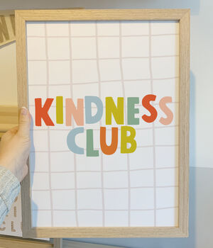 Kindness Club Children's Print, 3 of 5