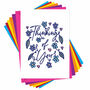 Floral Thinking Of You Card, thumbnail 4 of 4