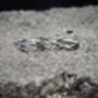 Cute Wishbone Ring Dainty Stacking Silver Jewellery, thumbnail 4 of 10