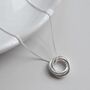 Friendship Infinity Birthstone Necklace, thumbnail 2 of 5