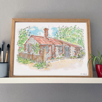 Personalised House Portrait, 2 of 6