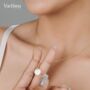 Minimal Shell Pendant Necklace, thumbnail 3 of 9