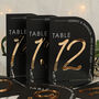 Modern Arch Acrylic Wedding Table Number, thumbnail 8 of 10