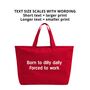Personalised Zip Tote Bag With Birth Year, thumbnail 8 of 9