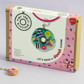 Donut Themed Jewellery Craft Kit, 5 of 6