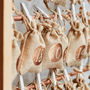 Personalised Wooden Christmas Advent Calendar, thumbnail 4 of 12