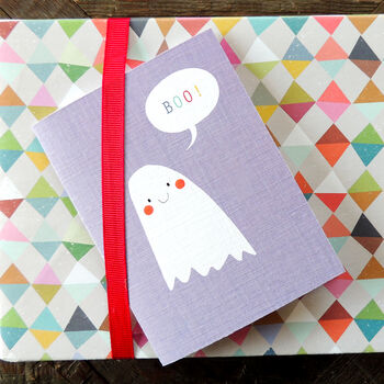 Mini Ghost Greetings Card, 4 of 5