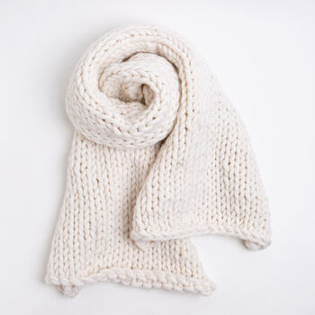 Sam Scarf Beginner Knitting Kit, 4 of 10