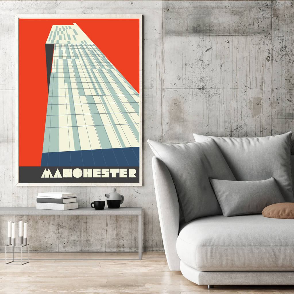 Manchester Iconic Beetham Tower Print, 1 of 5