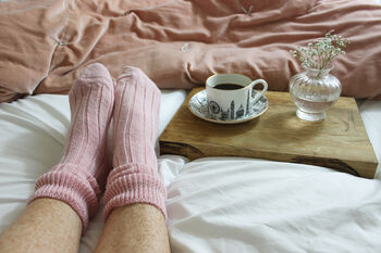 Luxury Alpaca Wool Bed Socks, 7 of 8