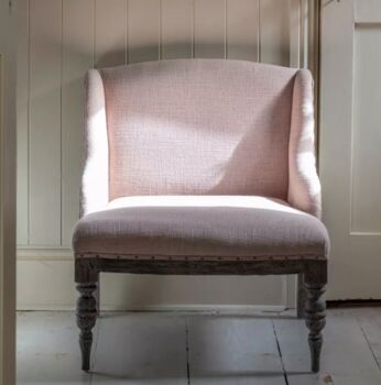 Oak And Linen Margot Chair Powder Pink, 4 of 5
